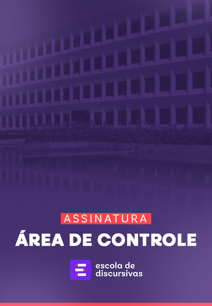Capa da assinatura Discursivas Área de Controle