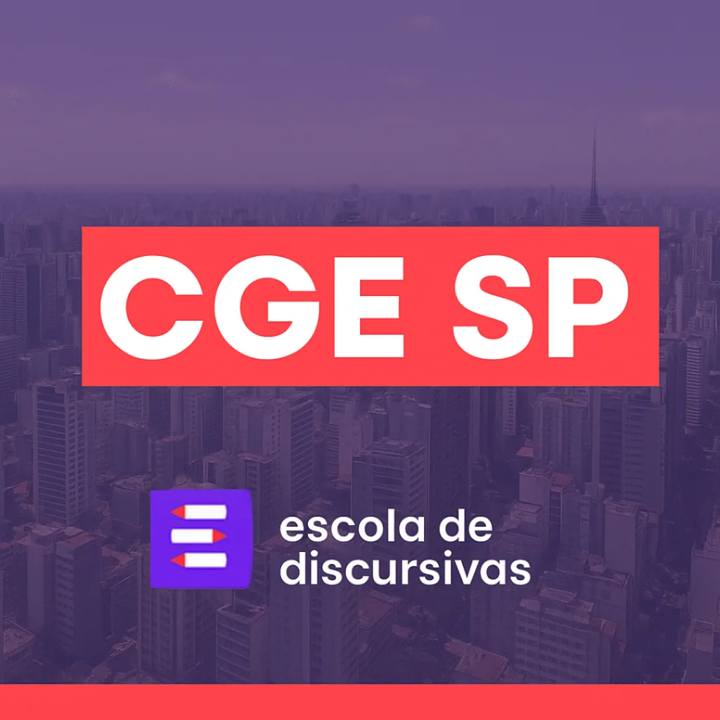 CGE SP - DISCURSIVA CARA DE PROVA