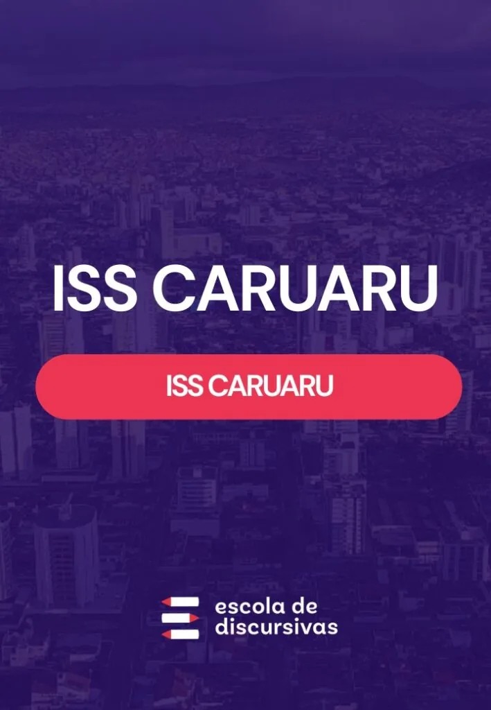 ISS CARUARU - DISCURSIVA CARA DE PROVA