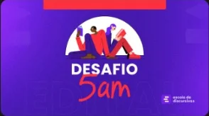 Capa do Desafio 5AM na área do aluno